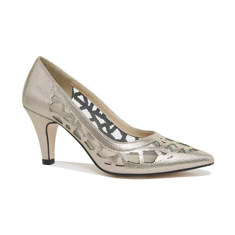 Altın Linda Kadın Klasik Ayakkabı