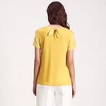 Sarı Kadın Tekstil Bluz 1010028870003