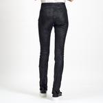 DKNY Jeans Deri Görünümlü Kadın Tayt 2300006402005