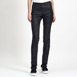 DKNY Jeans Deri Görünümlü Kadın Tayt 2300006402005