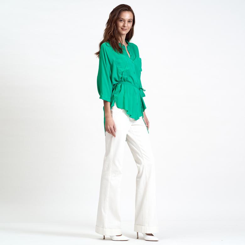 Yeşil DKNY Jeans Kadın Gömlek 2300006894001