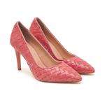 Kırmızı Alba Kadın Deri Klasik Ayakkabı 2010047677024