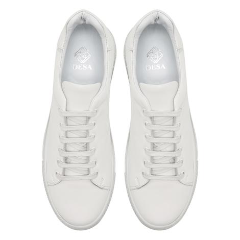 Beyaz Candide Kadın Deri Spor Ayakkabı_1