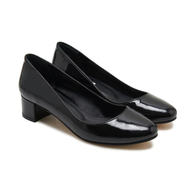 Pina Siyah Kadın Deri Klasik Ayakkabı 2010047998002