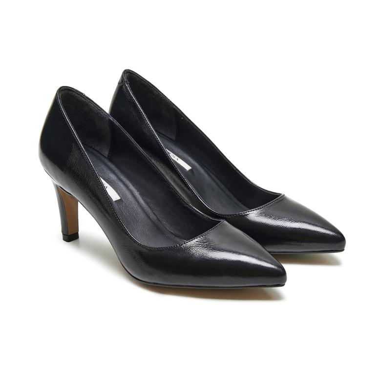 Marguerite Siyah Kadın Deri Klasik Ayakkabı 2010048044001