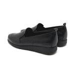 Lisa Comfort Siyah Kadın Deri Günlük Ayakkabı 2010048834004