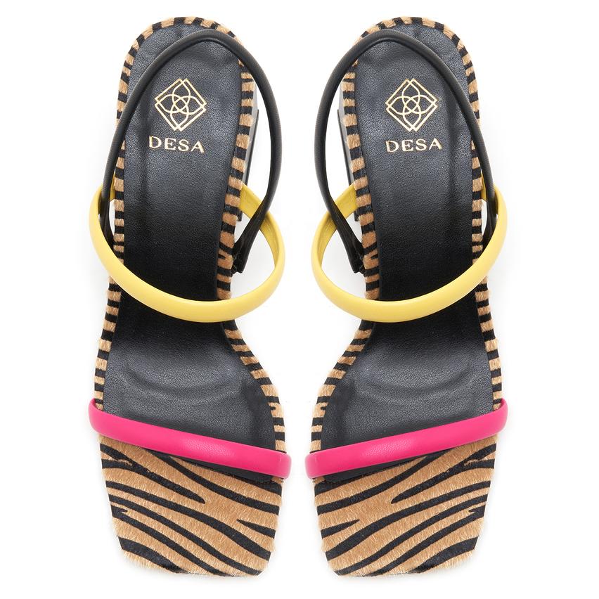 Pons Kadın Çok Renkli Sandalet 2010048794009