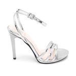Prinze Gümüş Kadın Topuklu Sandalet 2010048752001