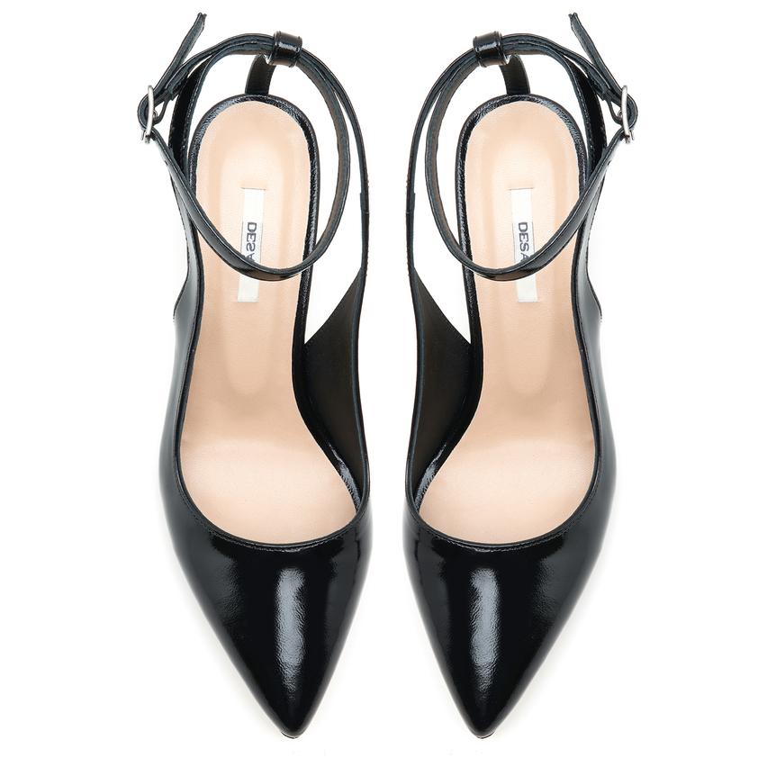 Olivia Siyah Kadın Rugan Klasik Ayakkabı 2010048803002