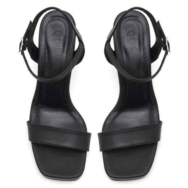 Dolla Siyah Kadın Platformlu Sandalet 2010049133002