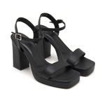 Dolla Siyah Kadın Platformlu Sandalet 2010049133002