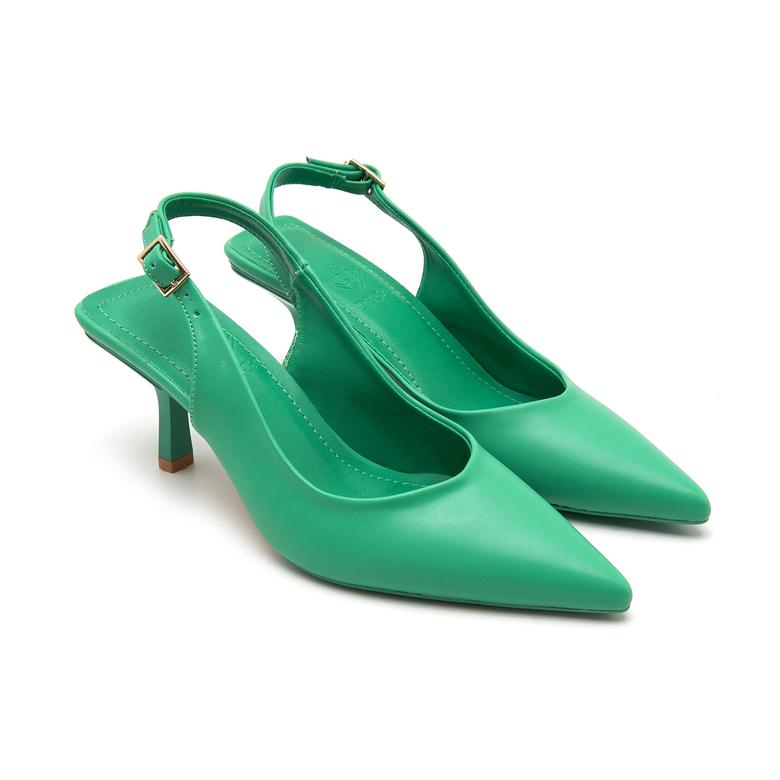 Anica Yeşil Kadın Klasik Ayakkabı 2010049292007